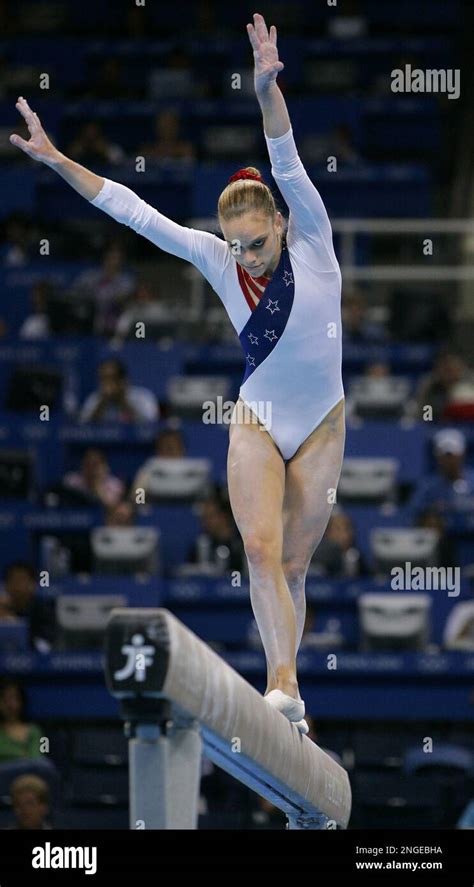 Terin Humphrey Of The United States Performs Her Routine On The