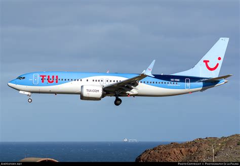 Aircraft Photo Of Se Rne Boeing Max Tuifly Nordic