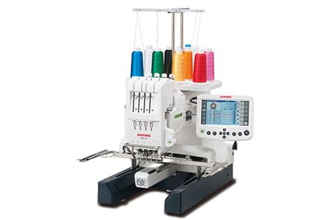 Janome MB 4S Review Multi Needle Embroidery For Large Or Repetitive