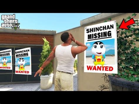 Franklin Try To Find Lost Shinchan In Gta Shinchan Missing In Gta