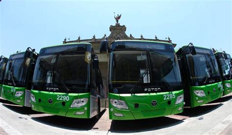 Llegan Nuevos Autobuses Foton Al Transporte P Blico De Nuevo Le N