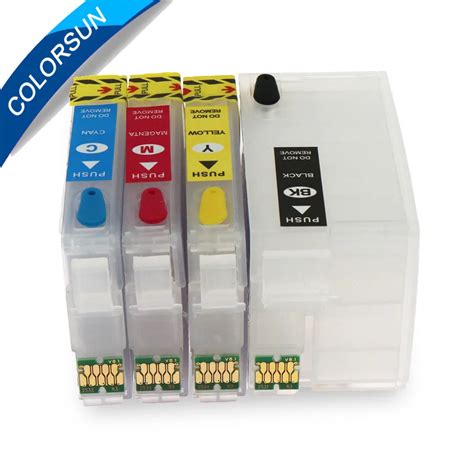 For Epson T T Xl Refillable Ink Cartridge With Arc Chip For