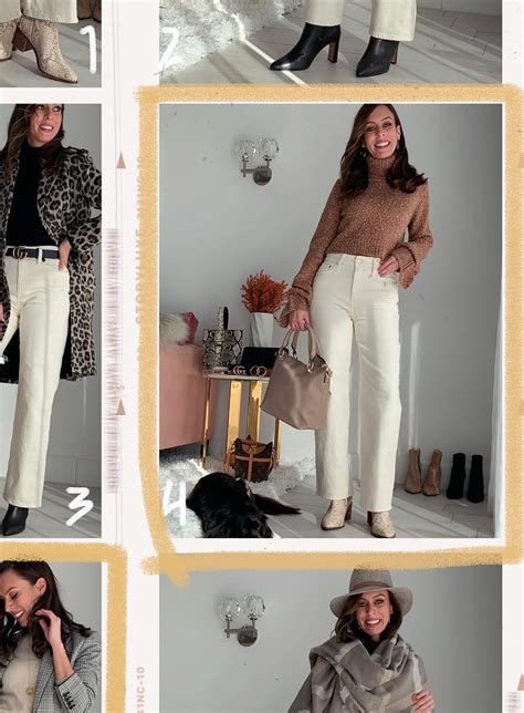 Ways To Wear Ivory Jeans For Fall Sydne Style