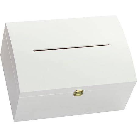 ZauberDeko Briefbox MIRA Hochzeit Vintage Spitze Natur Kartenbox