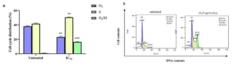 Cell Cycle Analysis Of K562 Cells After Treatment With 3a Result Of Download Scientific