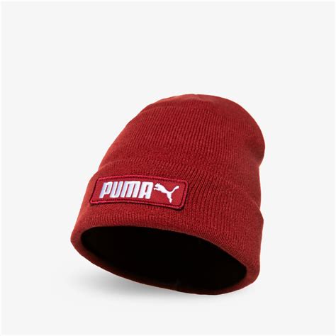 Puma Czapka Puma Classic Cuff Beanie Bordowy Damskie Czapki