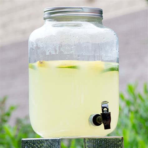 Core Gallon Mason Jar Glass Beverage Dispenser