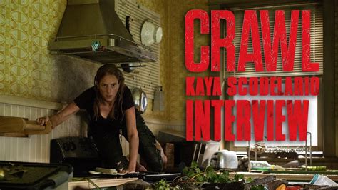 Crawl Kaya Scodelario Interview And Trailer Youtube