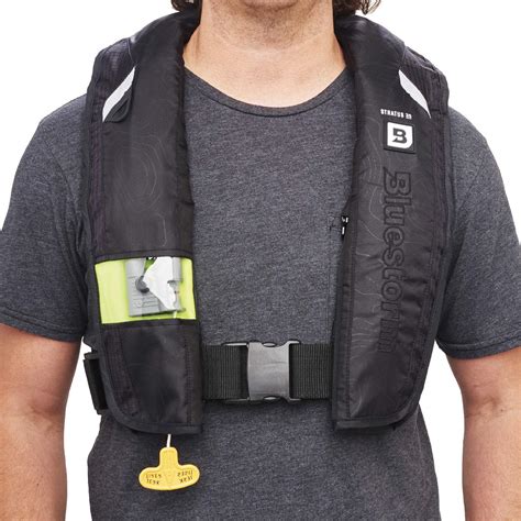 Bluestorm Stratus 35 Inflatable Life Jacket Pfd For