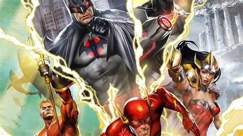 Justice League The Flashpoint Paradox 2013 Backdrops — The Movie