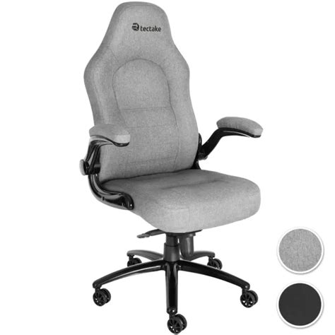 Chaise De Bureau Fauteuil Gamer Si Ge Gaming Tissu Ergonomique Pivotant