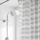 Organic Stripe Stitch Candlewick Shower Curtain West Elm