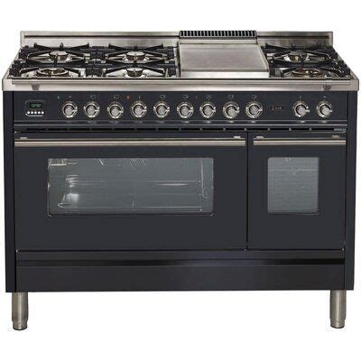 ILVE Professional Plus Series 48 Freestanding Dual Fuel Range With