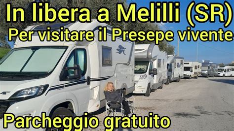 Epifania In Libera Con Il Camper A Melilli Sr Per Visitare Il