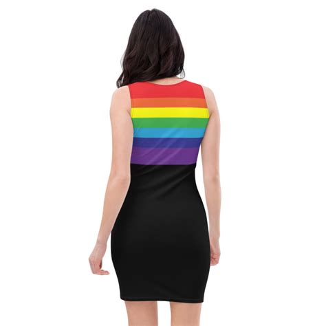 Rainbow Pride Dress Rainbow Dress Women Rainbow Flag - Etsy