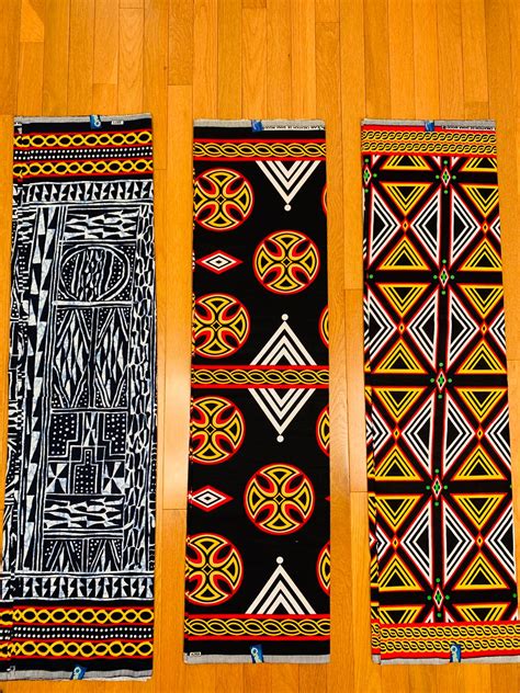 Cameroon Fabric By The Yard Atoghu Toghu Ndop Ankara Home Etsy