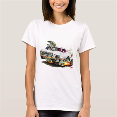 1967 Chevelle White Car T Shirt Zazzle