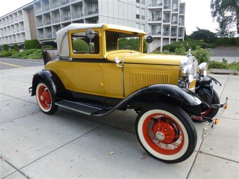 1930 Ford Model A Sports Coupe Restored Low Reserve Classic Ford