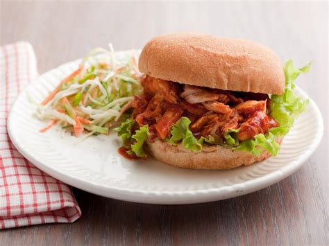 Pulled Bbq Chicken Sandwiches Recipe Ellie Krieger Food Network