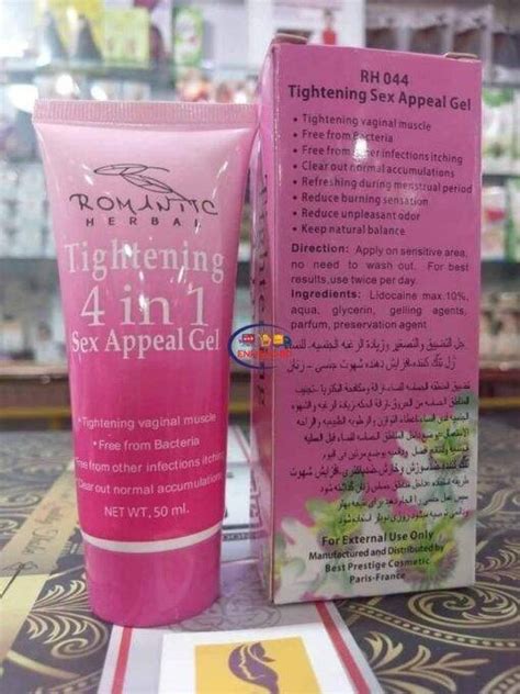 Original Romantic Herbal Tightening 4 In 1 Sex Appeal Gel