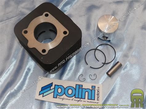 Kit haut moteur 50cc cylindre piston Ø40mm POLINI fonte pour moto