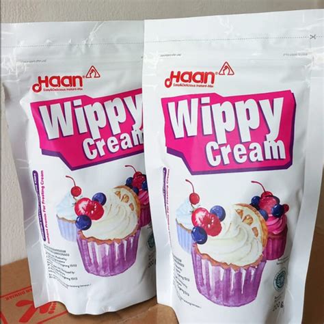 Jual Haan Wippy Cream Gr Whip Cream Bubuk Whipping Krim Instan