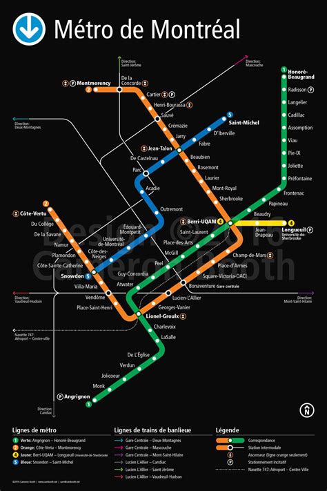 Transit Maps: Quick Project: Montréal Métro Redesign