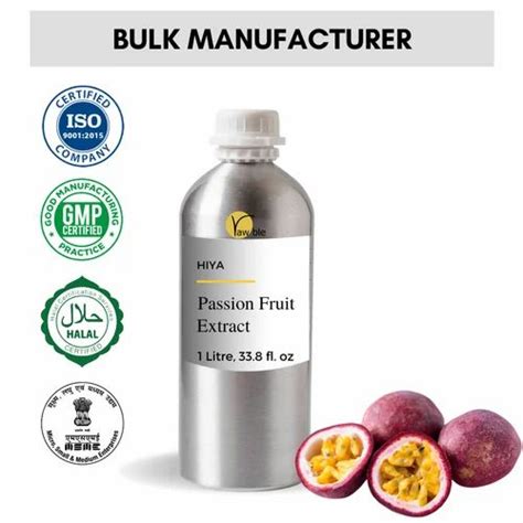 Passion Fruit Extract Passiflora Edulis Packaging Type Bottle