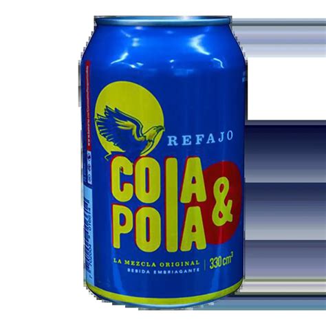 CERVEZA COLA Y POLA LATA 330ml Drink Central