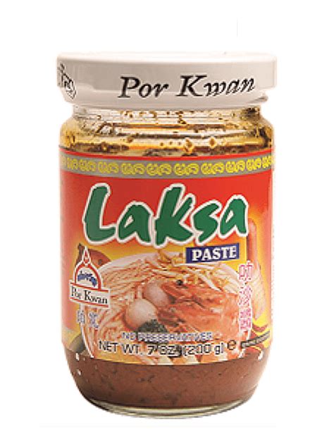 Thai Laksa Paste By Por Kwan Buy Online At The Asian Cookshop