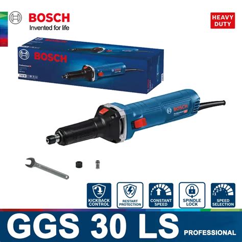 Bosch Ggs Ls Straight Grinder Metal Working Stone Carving Electric