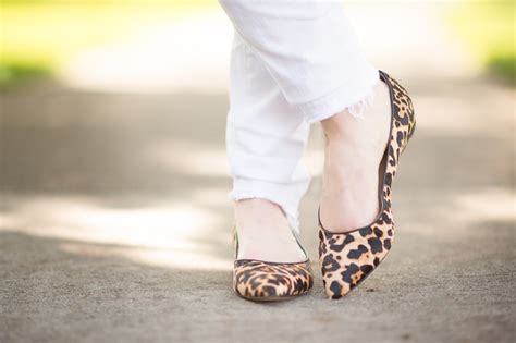 Camel Cardigan And Leopard Print Flats The Blue Hydrangeas A