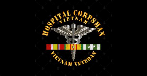 Hospital Corpsman W Vietnam Svc Ribbons X 300 Hospital Corpsman W