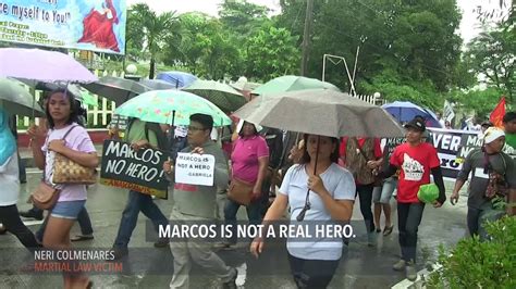 Martial Law Victims Remembered On Marcos 100th Birth Anniversary Youtube