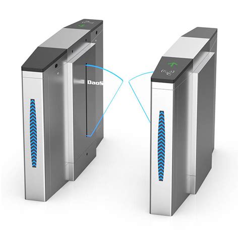 Optical Flap Turnstile Ds Global Security Turnstile Gates Supplier