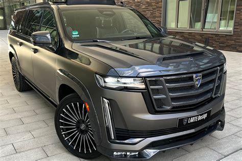 Cadillac Escalade Gets A Cool Widebody Kit By Larte Design