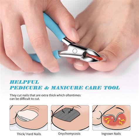 Fvion Podiatrist Toenail Clippers Professional Thick Ingrown Toe