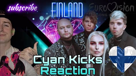 Cyan Kicks Dancing With Demons Finland UMK 2024 Reaction Song