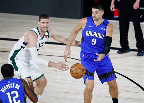 Nikola Vucevic Magic Upset Top Seeded Bucks In NBA Playoff Opener