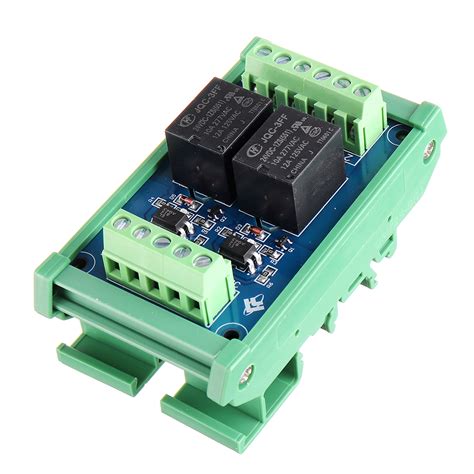 2CH Channel Optocoupler Isolation Relay Module 5V 12V 24V SCM PLC