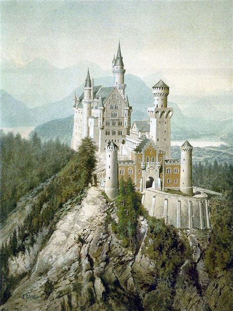 Adolf Hitler Paintings Castle