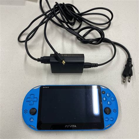 【やや傷や汚れあり】sony Psp Psvita Playstationvita Psビータ 初期化済 動作確認済み Pch 2000の落札