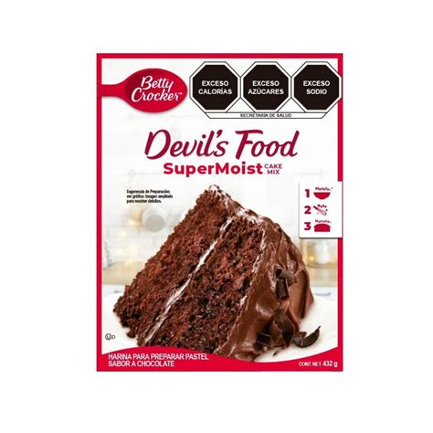 Harina Para Pastel Betty Crocker Sabor Chocolate 432 G Walmart