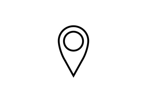 Location Map Icon Vector On A White Background 18916927 Vector Art At