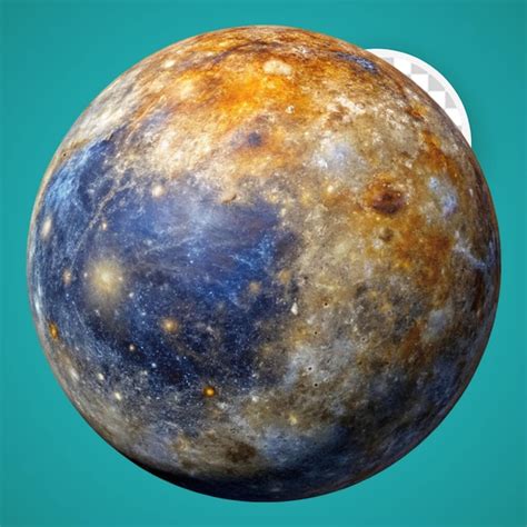 Premium Psd Mercury Planet Or Foreign Planet Isolated On Transparent