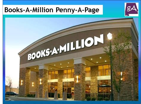 Alabama Books-A-Million Stores Are Offering A Penny-A Page Promotion ...