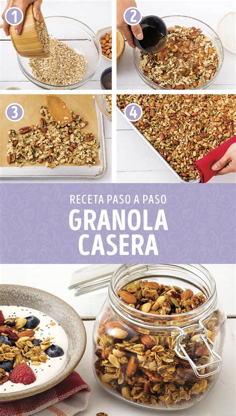 C Mo Hacer Granola Casera Crocante Receta Paso A Paso Receta Como