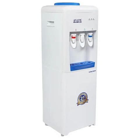 Atlantis Sky Hot Normal And Cold Water Dispenser With Cooling Cabinet Small Fridge Taps At