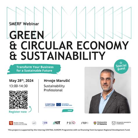 Smerf Webinar Green And Circular Economy And Sustainability Interreg