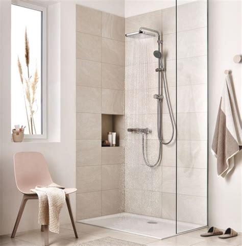 Grohe Vitalio Start System 250 Cube Flex Duschsystem Mit Umstellung